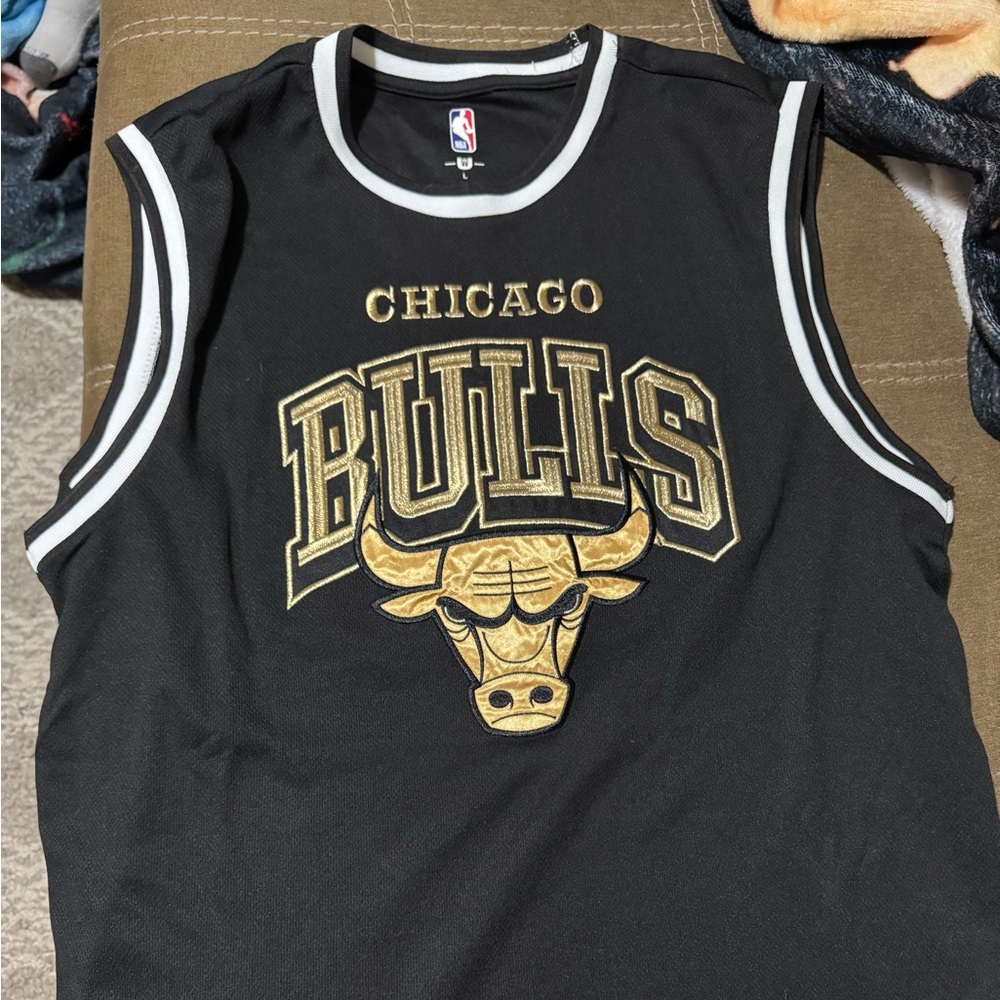 Men’s large Chicago bulls NBA pullover jersey